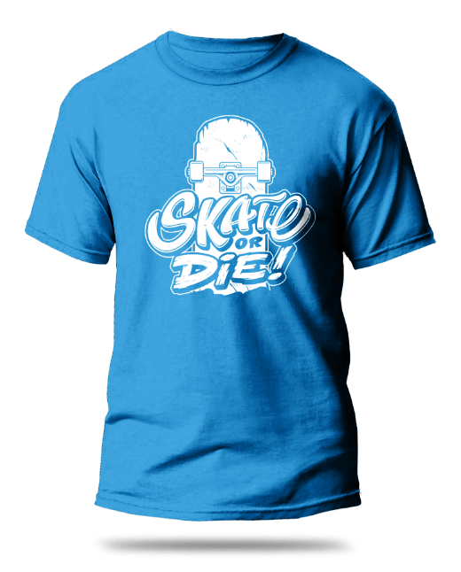 Blue T-Shirt printing in islamabad